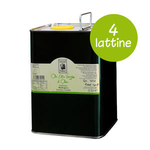 4 Lattine Olio EVO BIO 3L.