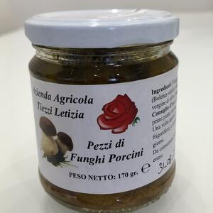 Pezzi di funghi porcini gr.170