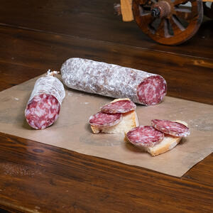 Salame stagionato suino in tranci